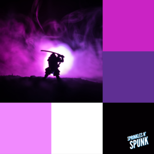 ninja theme party colors