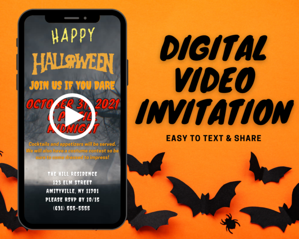 Halloween Video Invitation