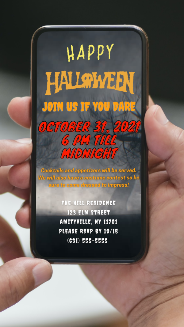 Halloween Invite